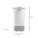 Ver imagem 4 de Máquina de Lavar Roupa Lavadora 127 V 60 Hz 5 Kg Tanquinho Lavanderia Compacta Wanke Branco Fume