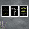 3 Quadros Decorativos Fisioterapia - 1