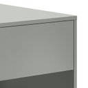 Ver imagem 7 de Mesa de Cabeceira Industrial Pé de Aço 1 Gaveta Corrediça Telescópica 1 Nicho - Lh Móveis