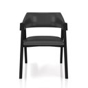 Ver imagem 5 de Kit 6 Cadeiras Sala de Jantar e Jogos Carteados Madeira Maciça Poker Pu Grafite/preto G42 - Gran Bel