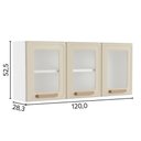 Ver imagem 5 de Cozinha Completa Essência 14 Portas 2 Gavetas Aço 280cm Bertolini