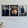 Kit com 3 Placas Decorativas Peaky Blinders - 1
