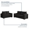 Conjunto 2 Sofás 2 e 3 Lugares Urban - 10