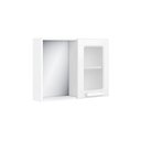 Ver imagem 3 de Armário de Banheiro com Espelho 8200 1 Porta 70cm Branco Bertolini