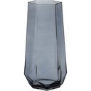 Ver imagem 1 de Vaso Decorativo Enfeite Casa Geométrico Home&co Vidro 28x10x10cm Fume