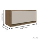 Ver imagem 3 de Balcão Aéreo de Cozinha Modulada 01 Porta Basculante 70cm