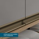 Ver imagem 5 de Balcão Aéreo de Cozinha Modulada 01 Porta Basculante 70cm