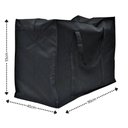 Ver imagem 5 de Bolsa Mala de Viagem Sacolão Gigante, 222 Litros, Sacoleira, Sacola Jumbo para Compras e Mudança, Co
