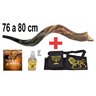 Shofar de Chifre Antilope + Livro + Capa - 76 - 80 Cm - 2