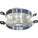 Ver imagem 1 de Churrasqueira S/forma De Pizza Polida 800ml