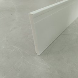 Rodapé Poliestireno Frisado Arquitech 51010 - 2,4 Metros - 2