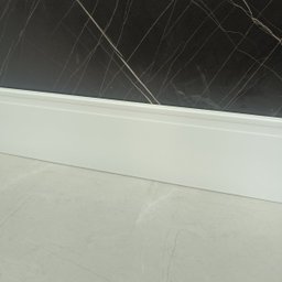 Rodapé Poliestireno Frisado Arquitech 51010 - 2,4 Metros - 3
