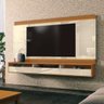 Painel com LED Savoy 2.00M para TV até 75 Polegadas 3 Portas Off White - 4