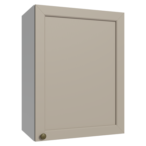 Armário Aéreo 50cm 1 Porta Branco/Crema Vik Madesa