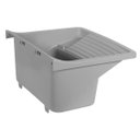 Ver imagem 2 de Tanque Plástico Simples para Lavar Roupas 40L Astra Tq2/Sc Cinza