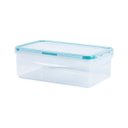 Ver imagem 1 de POTE 1100 ML HERMÉTICO DE PLÁSTICO TRANSPARENTE RETANGULAR - OIKOS