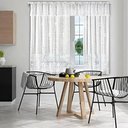 Ver imagem 1 de Cortina Cozinha 2,00 X 1,50m Renda Branca