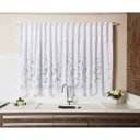 Ver imagem 1 de Cortina Renda Cozinha Tulipa Branca 2,00larg x 1,50alt