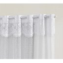 Ver imagem 5 de Cortina Renda Cozinha Tulipa Branca 2,00larg x 1,50alt