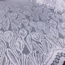 Ver imagem 4 de Cortina Renda Cozinha Tulipa Branca 2,00larg x 1,50alt