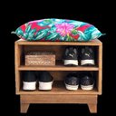 Ver imagem 1 de Puff Sapateira Avelã