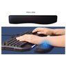 Apoio Para Teclado (key Pad) - Preto Liso Com Apoio De Pulso (sem teclado) - 1