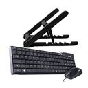 Ver imagem 1 de KIT Vinik 1 - Teclado e Mouse Vinik com Fio e Suporte Para Notebook St35