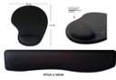 Ver imagem 4 de Kit Ergonômico 2 - Suporte P/Notebook, Apoio de Teclado, Mousepad Preto(Sem Mouse) e Apoio P/Pés