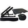 Kit Ergonômico 2 - Suporte P/Notebook, Apoio de Teclado, Mousepad Preto(Sem Mouse) e Apoio P/Pés - 1