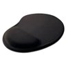 Mouse Pad Apoio De Pulso - Preto Liso (SEM MOUSE) - 1