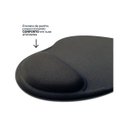 Ver imagem 2 de Mouse Pad Apoio De Pulso - Preto Liso (SEM MOUSE)