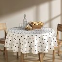 Ver imagem 2 de Toalha de Mesa - Clean - Menu - Redonda - 4 Lugares - Dohler