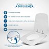 Assento Sanitário Imperium Preto para Vaso Celite - 4