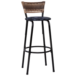 Banco para Bancada Banqueta Alta Cappuccino Balcão Cozinha Bistrô Área Gourmet Churrasqueira - 1