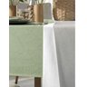 Toalha de Mesa Quadrada 8 Lugares Sempre Limpa Herbare Branca Karsten - 2