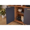 Ver imagem 5 de Kit de Cozinha Compacta Mila 6 Portas 1 Gaveta e 4 Nichos Cinamomo/off White - Mgm