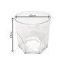 Copos em Acrílico Cristal Resistente P/ Drink Whisky 320ml - 2