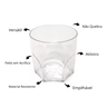 Copos em Acrílico Cristal Resistente P/ Drink Whisky 320ml - 3