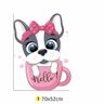 Adesivo de Parede Dog Hello - 1