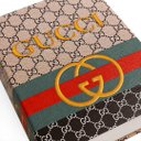 Ver imagem 7 de Conjunto de 3 Caixas Decorativas Gucci em MDF g: a: 30cm L: 21cm P: 7cm m: a: 26cm L: 17cm P: 5cm P: