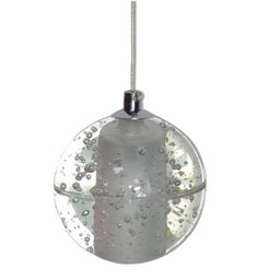 Lustre Luminária Pendente Esfera de vidro - 2 Lustre Luminária Pendente Esfera de vidro - 2