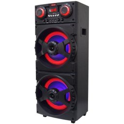 Caixa Som Amplificada Bluetooth 1400w Rms Woofer Usb Led Tws Bivolt Aca 1400 Tornado Microfone - 2 Caixa Som Amplificada Bluetooth 1400w Rms Woofer Usb Led Tws Bivolt Aca 1400 Tornado Microfone - 2