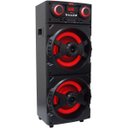 Ver imagem 4 de Caixa Som Amplificada Bluetooth 1400w Rms Woofer Usb Led Tws Bivolt Aca 1400 Tornado Microfone