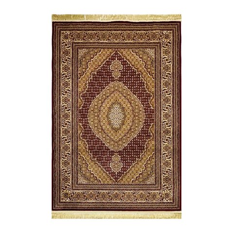 Tapete Alanya 140x200 Des01 Vermelho Bege