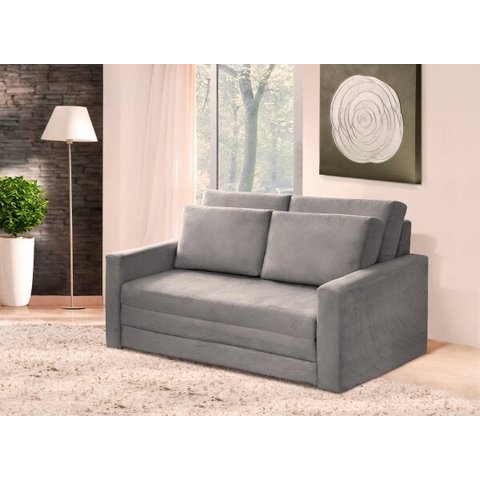 Sofá Cama Castor Salerno Max Casal Cinza