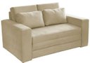 Ver imagem 1 de Sofá Cama Castor Salerno Max Casal Suede Bege