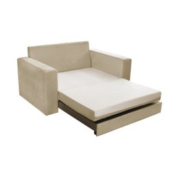 Sofá Cama Castor Salerno Max Casal Suede Bege - 2