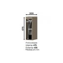 Ver imagem 4 de Gabinete de Cozinha Modulado Balcão Connect C/ Porta Toalha C/tampo Duna/cristal - Henn