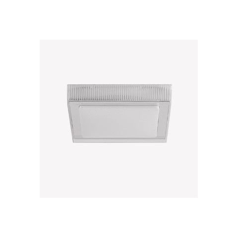 Plafon Acrilico Aquarius 12w 3000k 280 X 280 X 85mm Bivolt Opus Led