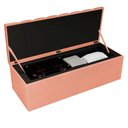 Ver imagem 4 de Recamier Calcadeira Bau 140 Cm Dalia Linho Rose Artte Rose